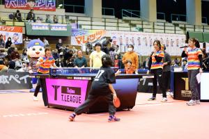 卓球教室のようす