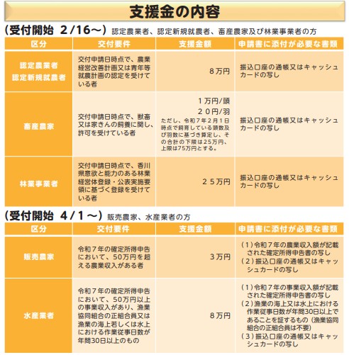 支援金の内容画像