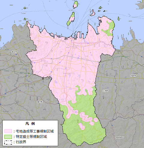 規制区域（案）