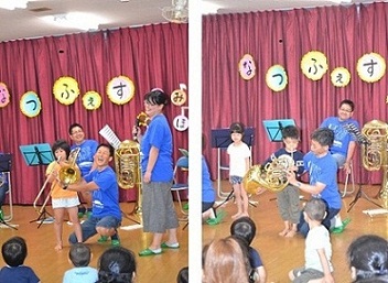 高松市役所吹奏楽団 なつふぇすinみやわきほいくしょ 高松市