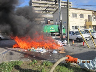 ごみ収集車の火災が多発しています 高松市