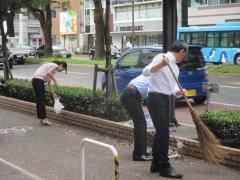 平成29年度サンポート高松・中央通り等一斉清掃