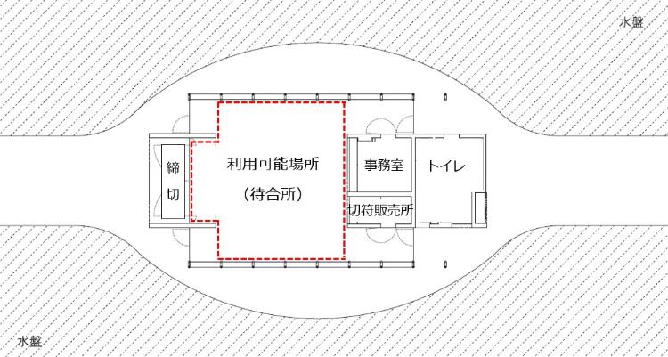 男木交流館図面