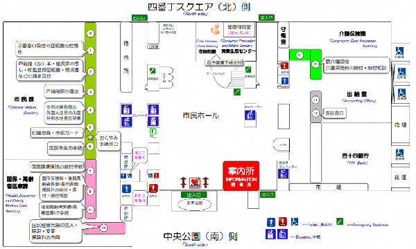 フロア案内図