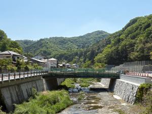 橋りょう上部工(遠景)