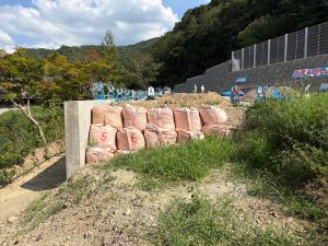 かがり谷線（近景）