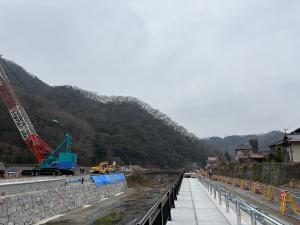 橋りょう上部工（近景）