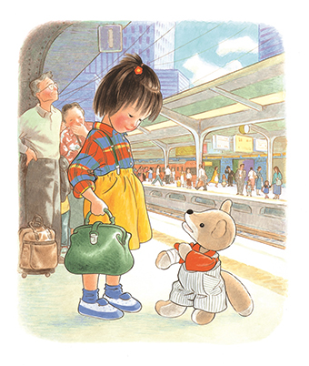 絵本のひきだし 林明子原画展」|高松市美術館公式サイト